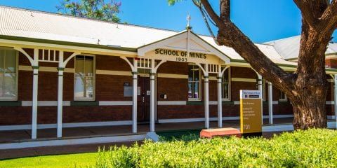 Curtin Kalgoorlie front of building