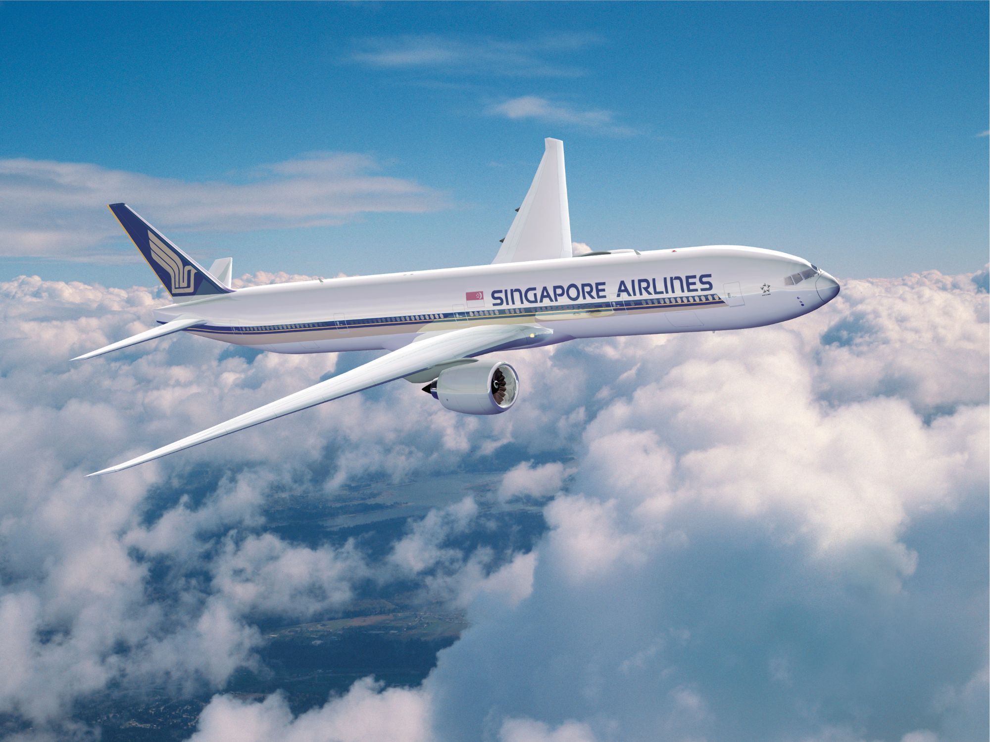 singapore airlines plane