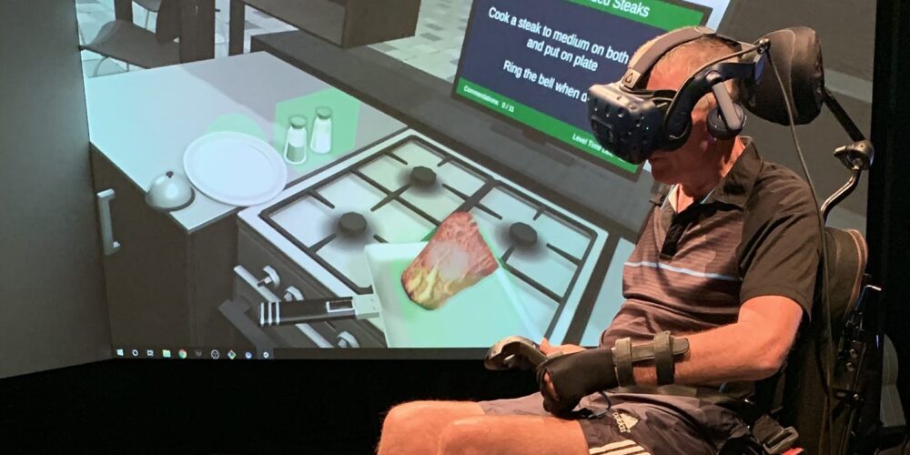 Curtin uses VR to help spinal-injured people re-learn how to move