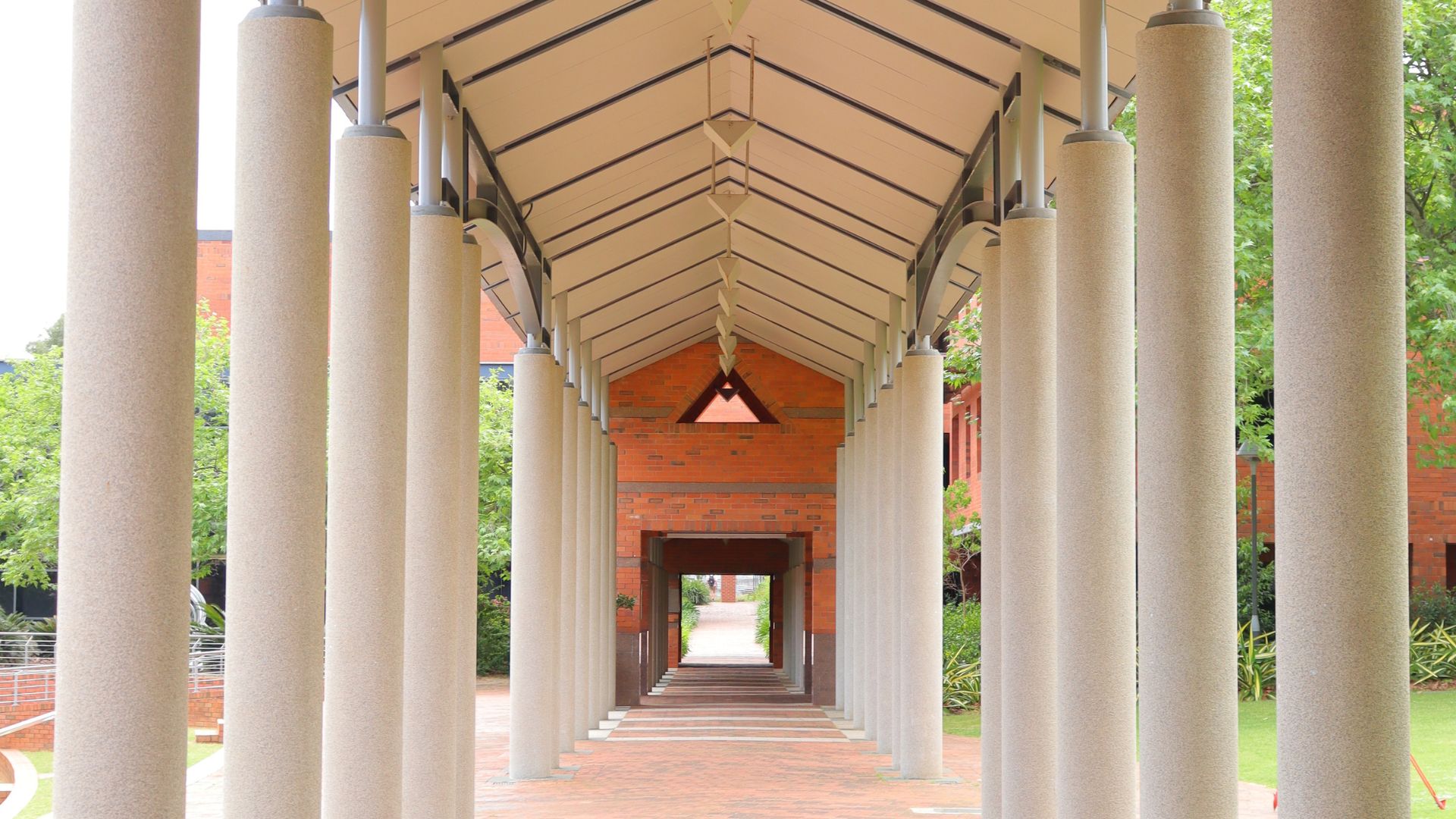 Archway on Curtin Perth campus.