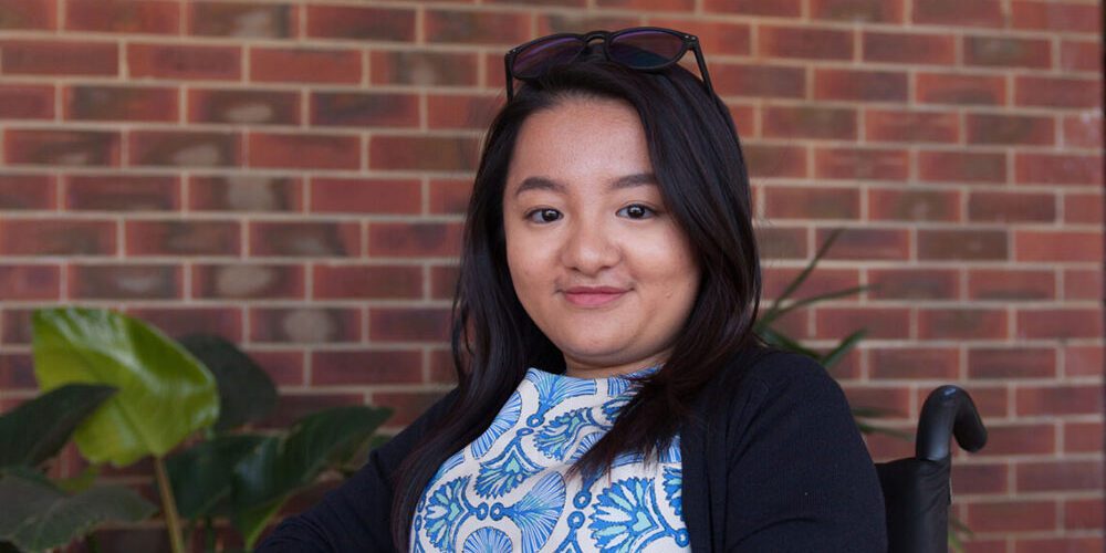 Curtin theatre student Crystal Nguyen.