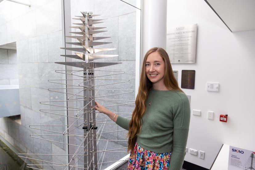 Dr Adelle Goodwin from the Curtin node of the International Centre for Radio Astronomy Research (ICRAR).