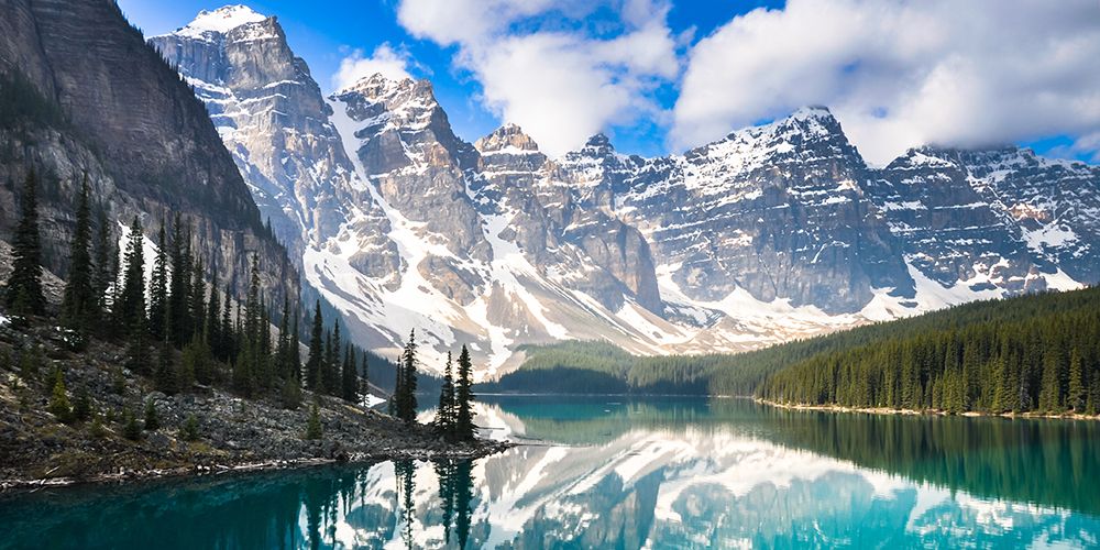 Moraine Lake, Rocky Mountains, Canada