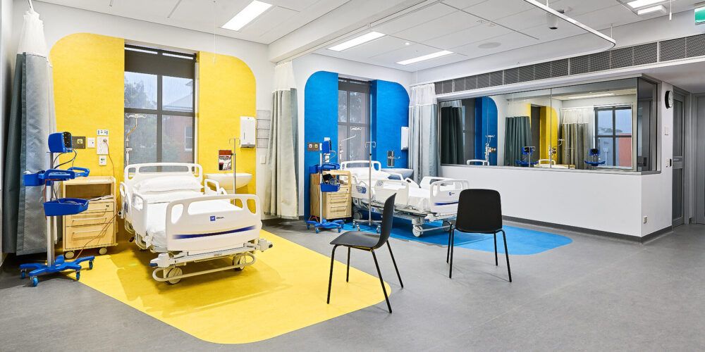 Inside the treatment rooms at the Rural Health Campus Kalgoorlie